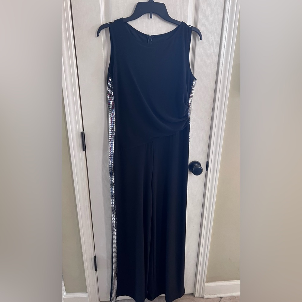 Black Jumper with Rhinestones